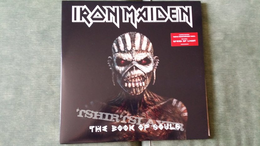 Iron Maiden - "The Book Of Souls" Tpl. LP