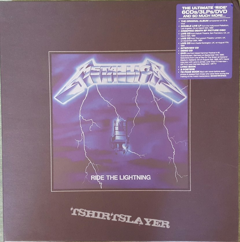 Metallica - &quot;Ride the Lightning&quot; Deluxe Edition Box Set