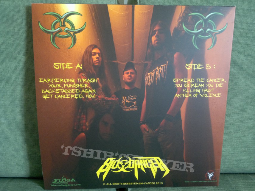 Bio-Cancer Bio Cancer - &quot;Ear Piercing Thrash&quot; LP on Yellow Vinyl