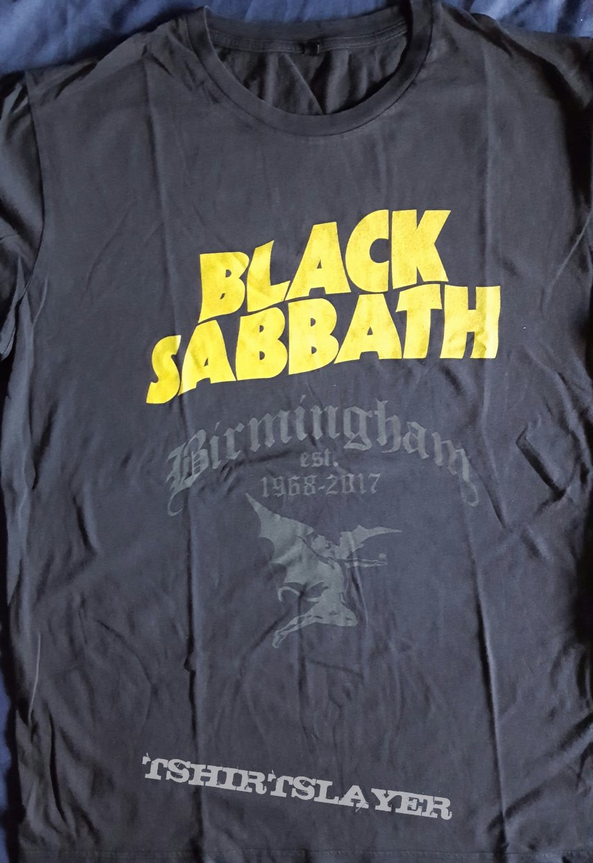 Black Sabbath - &quot;The End&quot; official tour shirt 
