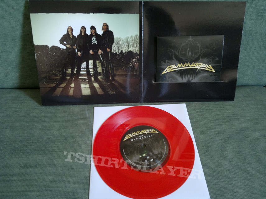 Gamma Ray - &quot;To the Metal&quot;  Ltd Edition CD w/ Bonus 7&quot; in Red Vinyl