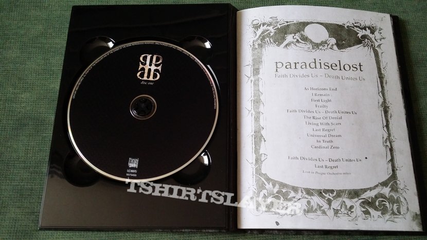 Paradise Lost  ‎– &quot;Faith Divides Us, Death Unites Us&quot; Ltd Edition Digibook