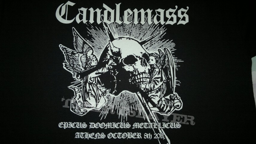 Candlemass - &quot;Epicus Doomicus Metallicus&quot; 25 Anniversary tour shirt