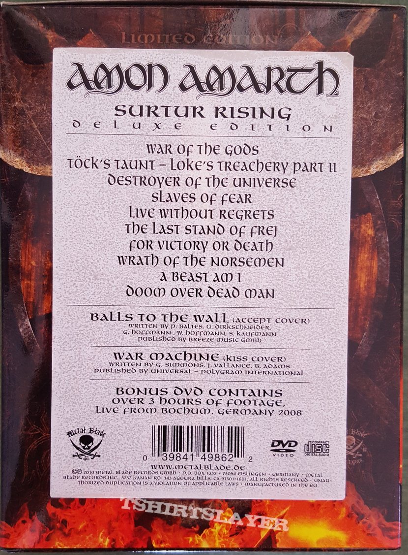 Amon Amarth - &quot;Sultur Rising&quot; Ltd. Edition Box Set