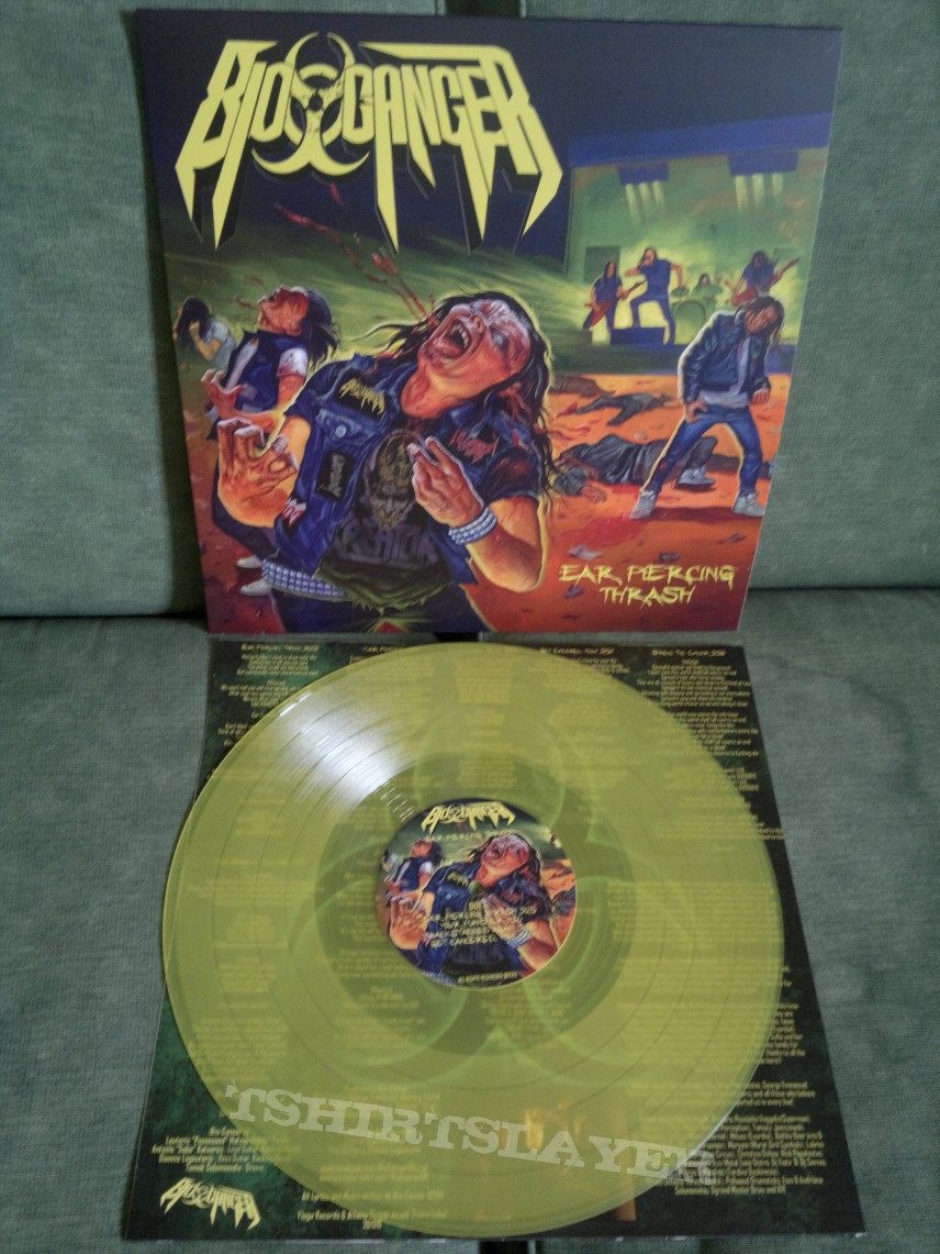 Bio-Cancer Bio Cancer - &quot;Ear Piercing Thrash&quot; LP on Yellow Vinyl