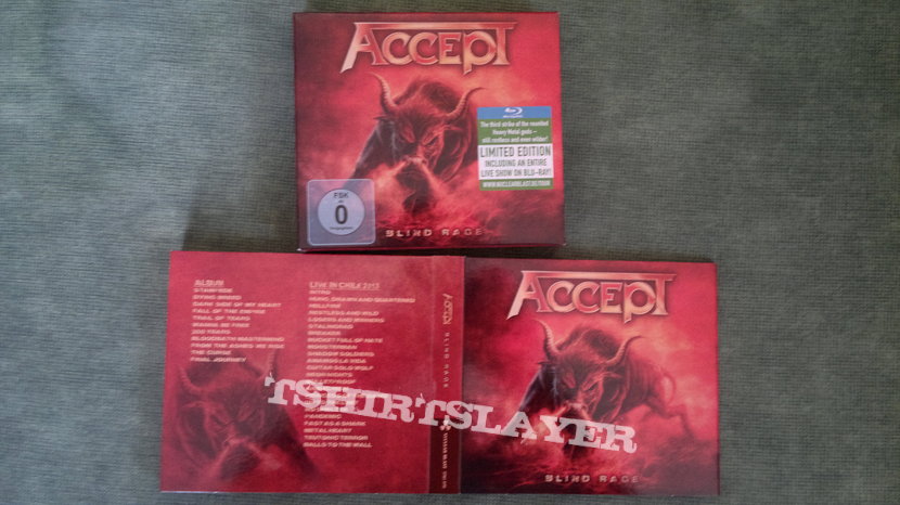 Accept - &quot;Blind Rage&quot; ltd edition box set