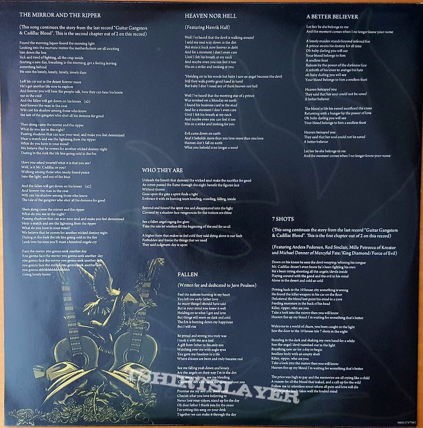 Volbeat  ‎–  &quot;Beyond Hell / Above Heaven&quot; Gatefold Dbl. LP in Brown Vinyl