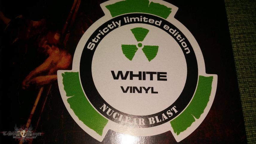 Slayer - &quot;Repentless&quot; Ltd Edition Gatefold LP in White Vinyl