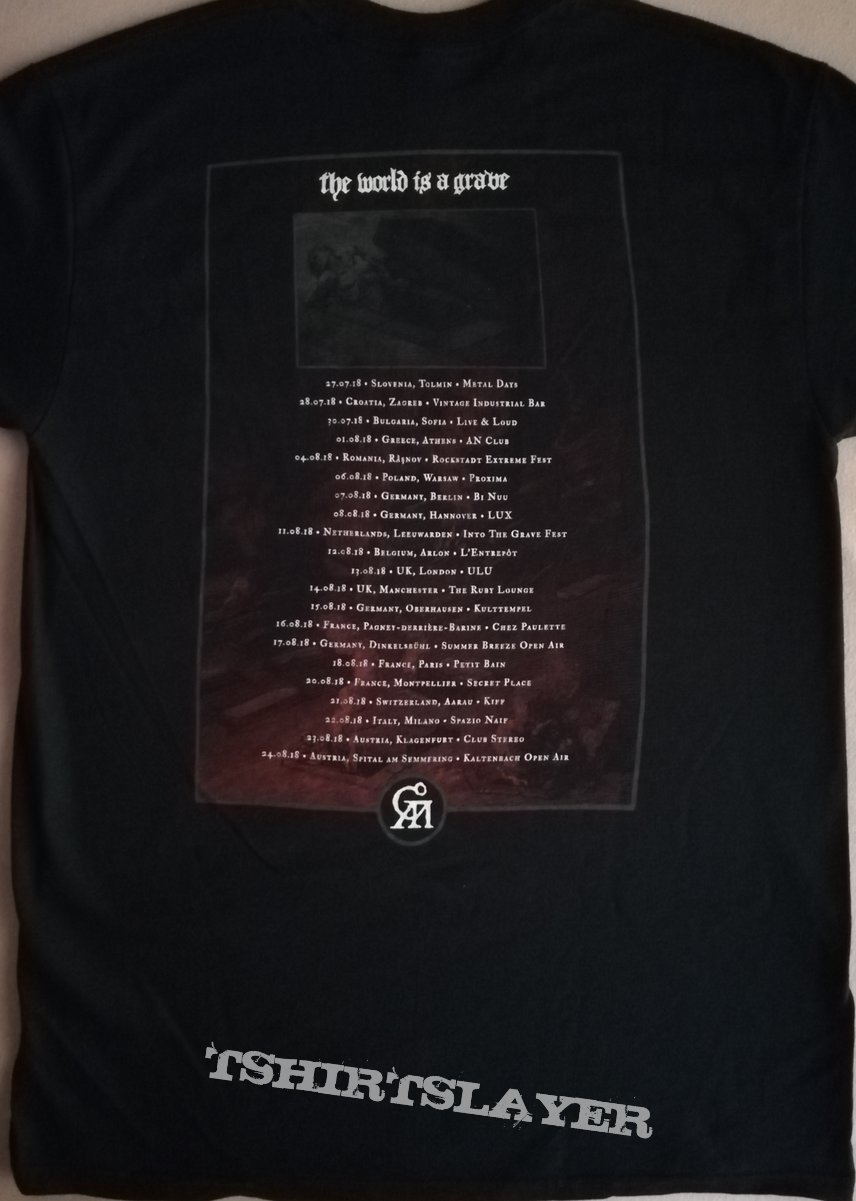 Goatwhore - &quot;The World is a Grave&quot; official tour shirt 