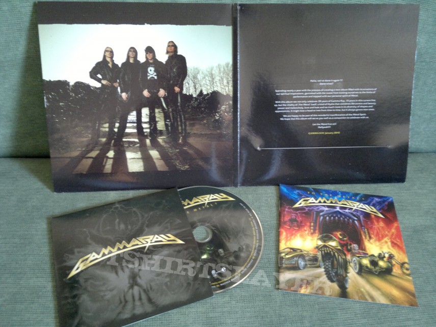 Gamma Ray - &quot;To the Metal&quot;  Ltd Edition CD w/ Bonus 7&quot; in Red Vinyl