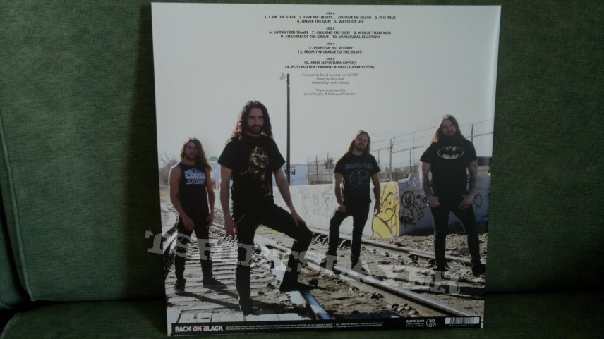 Havok - &quot;Unnatural Selection&quot; Gatefold LP in Yellow/Green Splatter Vinyl