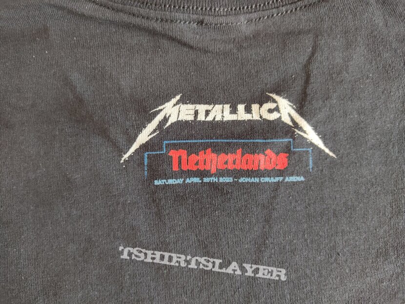 Metallica - &quot;Amsterdam&quot; official event  shirt