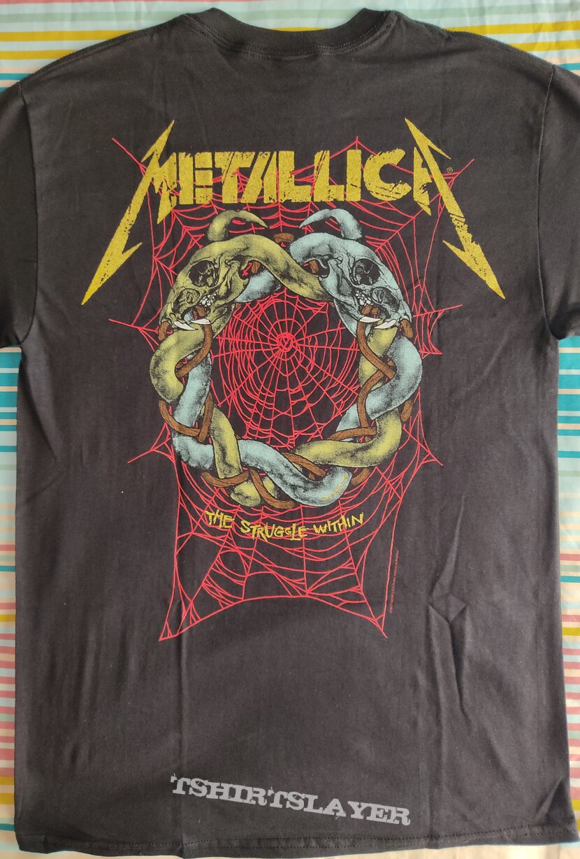 Metallica - &quot;The Struggle Within&quot; official reprint shirt