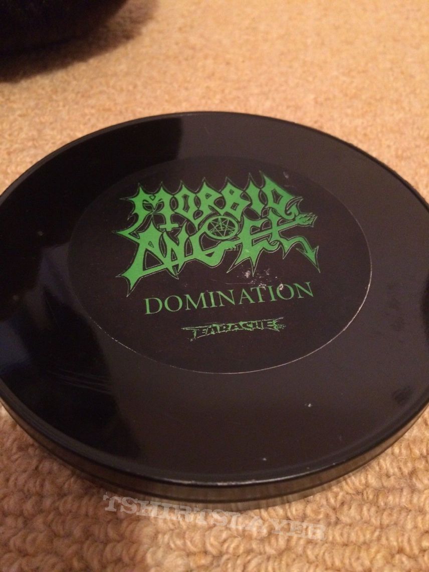 Iron Maiden Morbid angel  Dominion CD Promo Metal Case