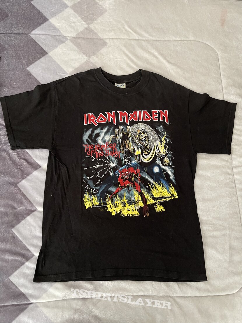 Iron Maiden, Iron Maiden Number of the beast TShirt or Longsleeve ...