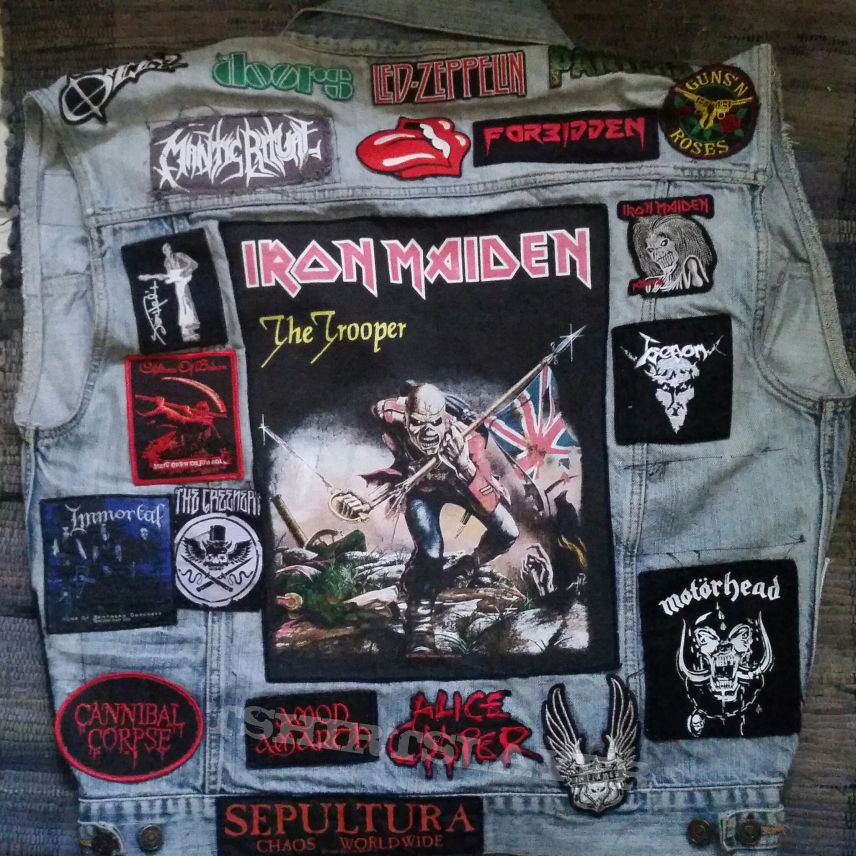 Iron Maiden Metal battle jacket - various bands