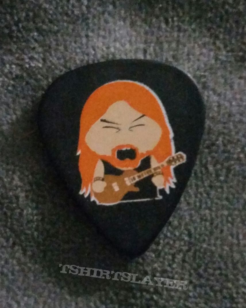 Ozzy Osbourne Zakk Wylde tour guitar pick