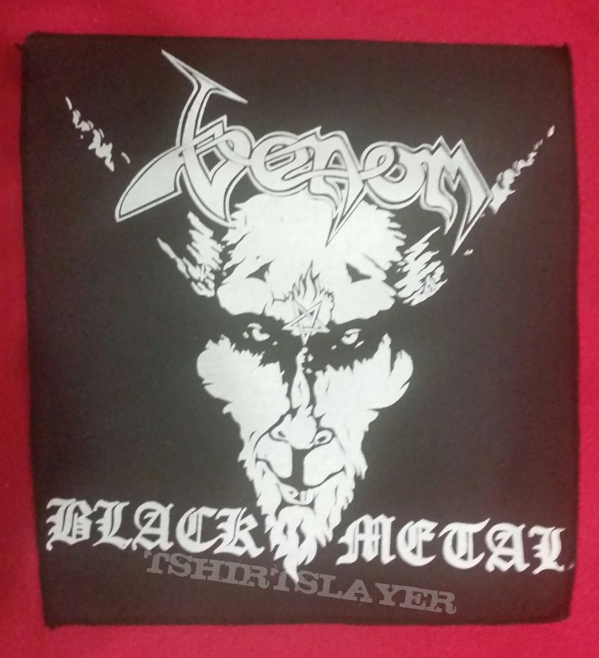 Venom - Black Metal back patch