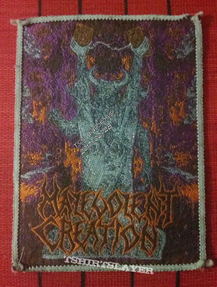 Malevolent Creation - The Ten Commandments patch