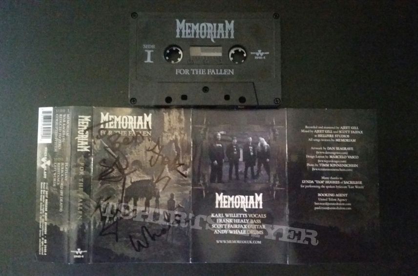 Memoriam - For The Fallen cassette