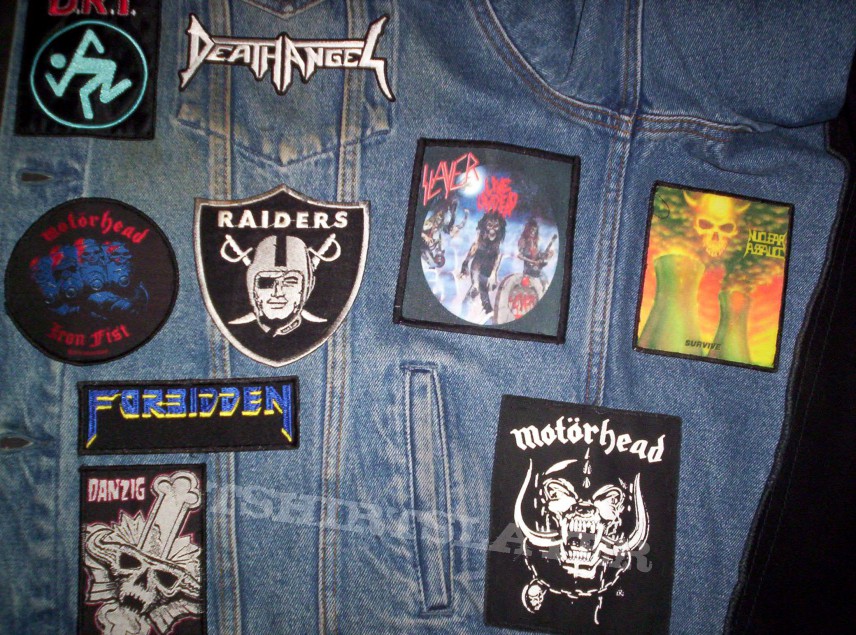 Slayer Full Denim Battle Jacket