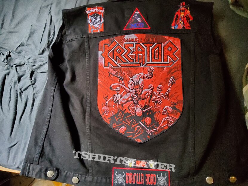 Kreator Red and Black Battlevest