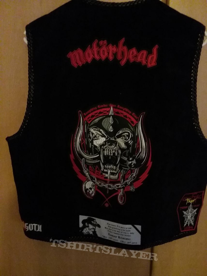 Motörhead Leather battle vest
