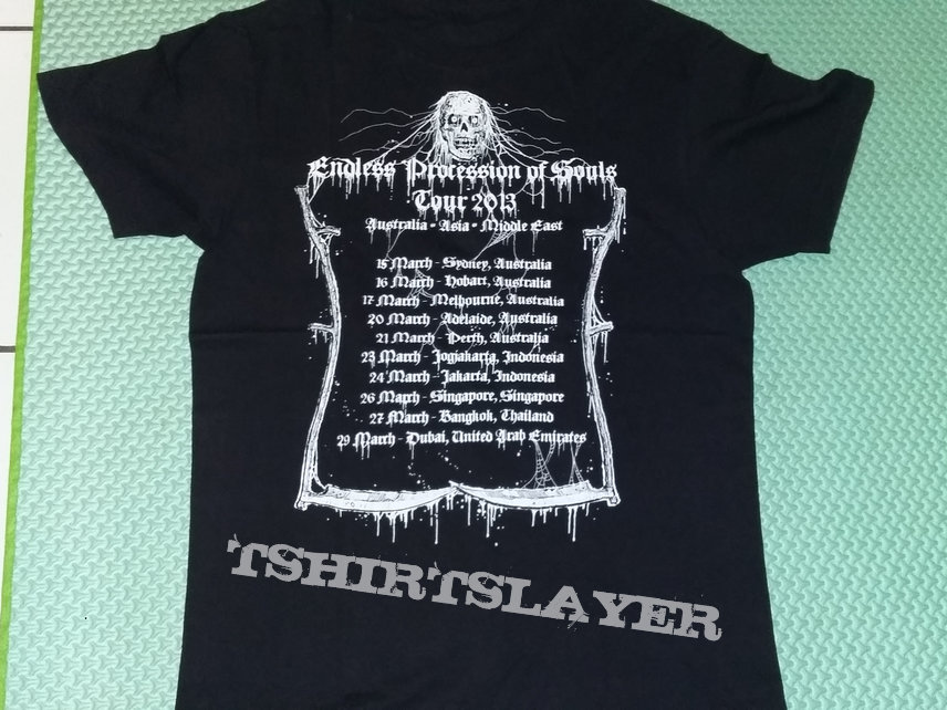 07. Grave &quot;Endless Procession of Souls Tour 2013&quot; T-shirt