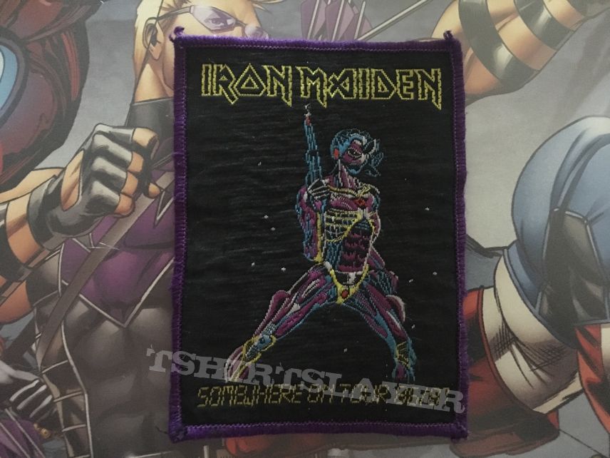Patch Iron Maiden Somwhere on Tour 