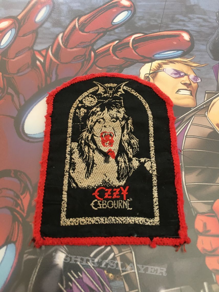 Ozzy Osbourne Ozzy Tombstone Patch 