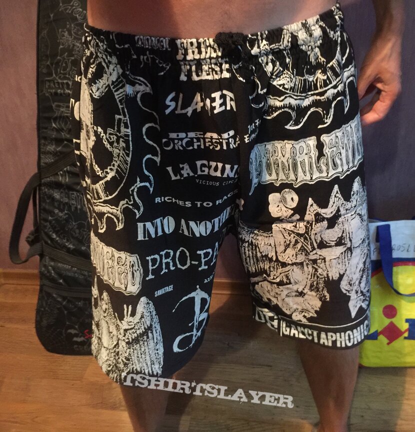 Anthrax Metal shorts 