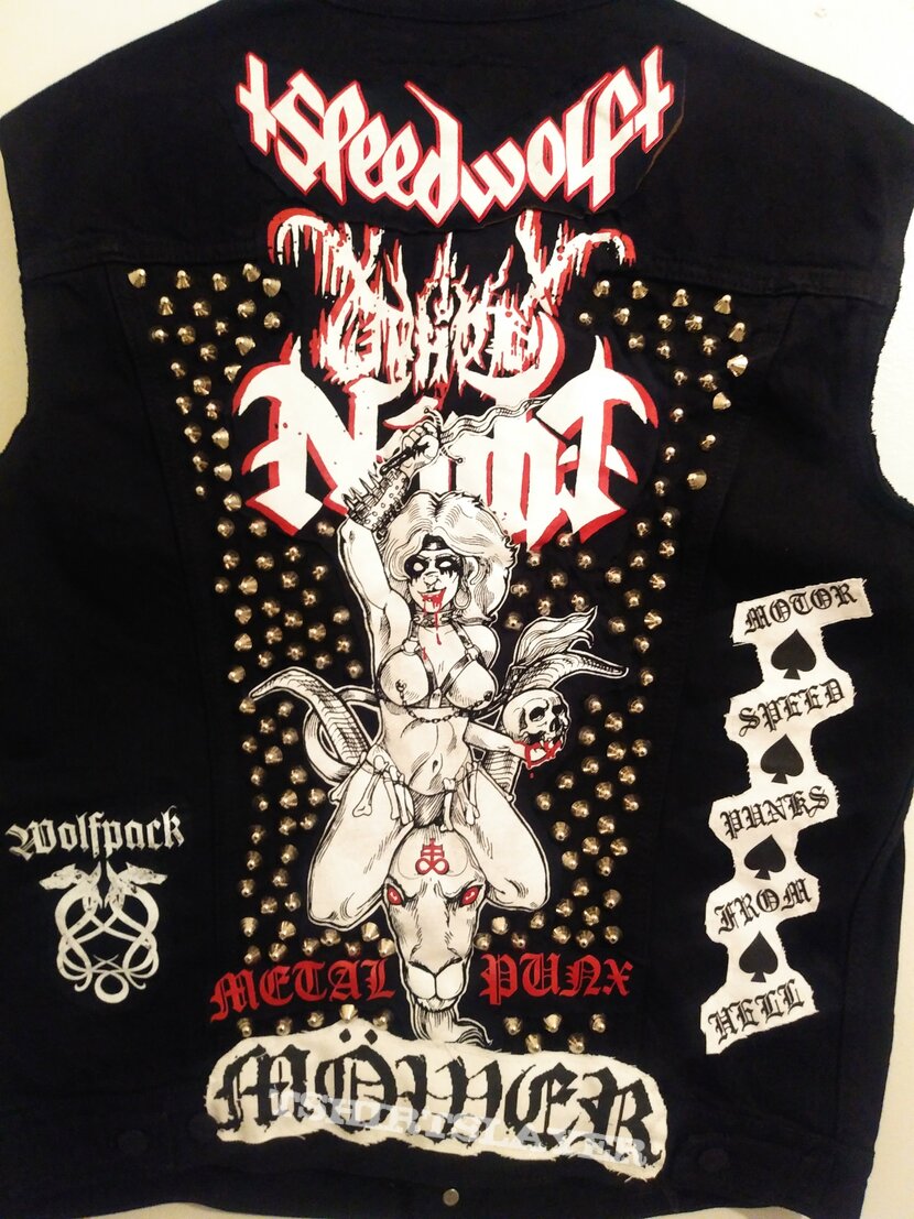 Unholy Night Speed Metal Punk Vest