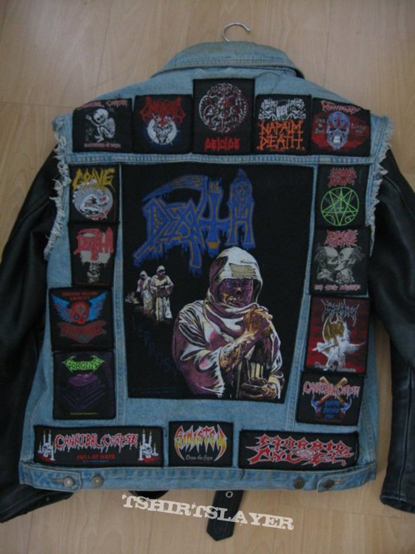 Death/Thrash denim vest/battle jacket