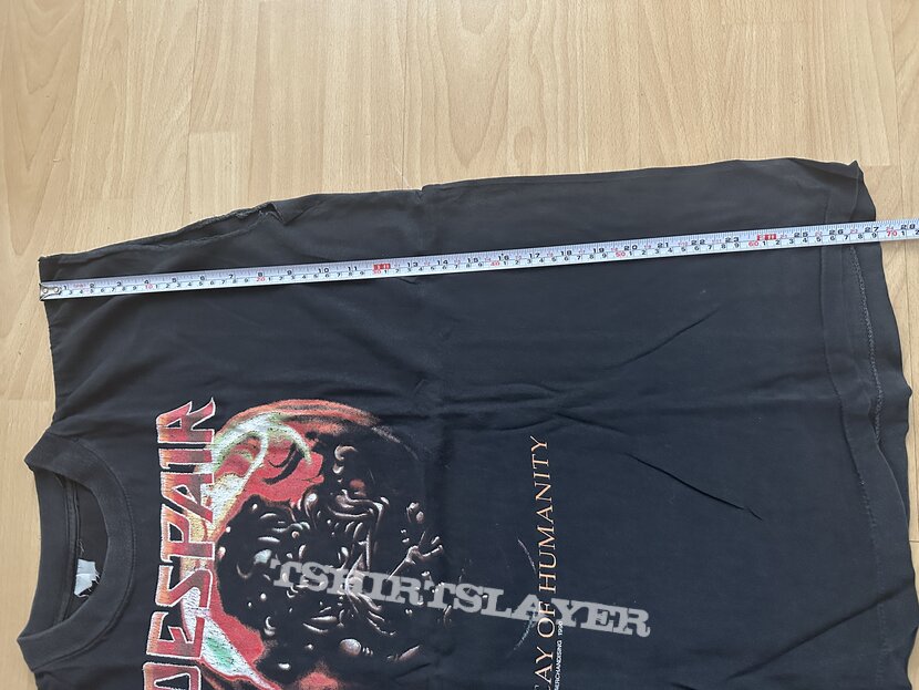 Despair - Decay Of Humanity Tour T-Shirt 1990 L