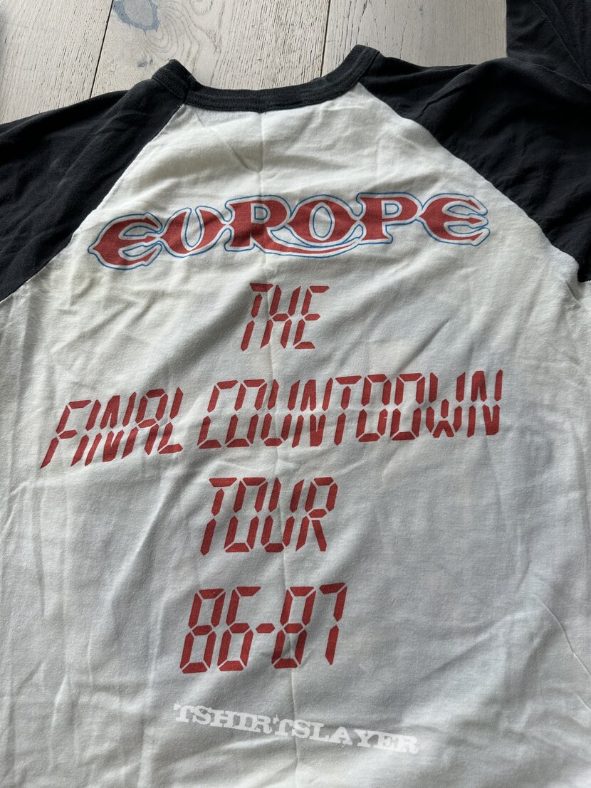 Europe - The Final Countdown Tour 86-87