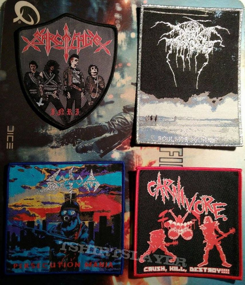 Sarcofago Woven patches