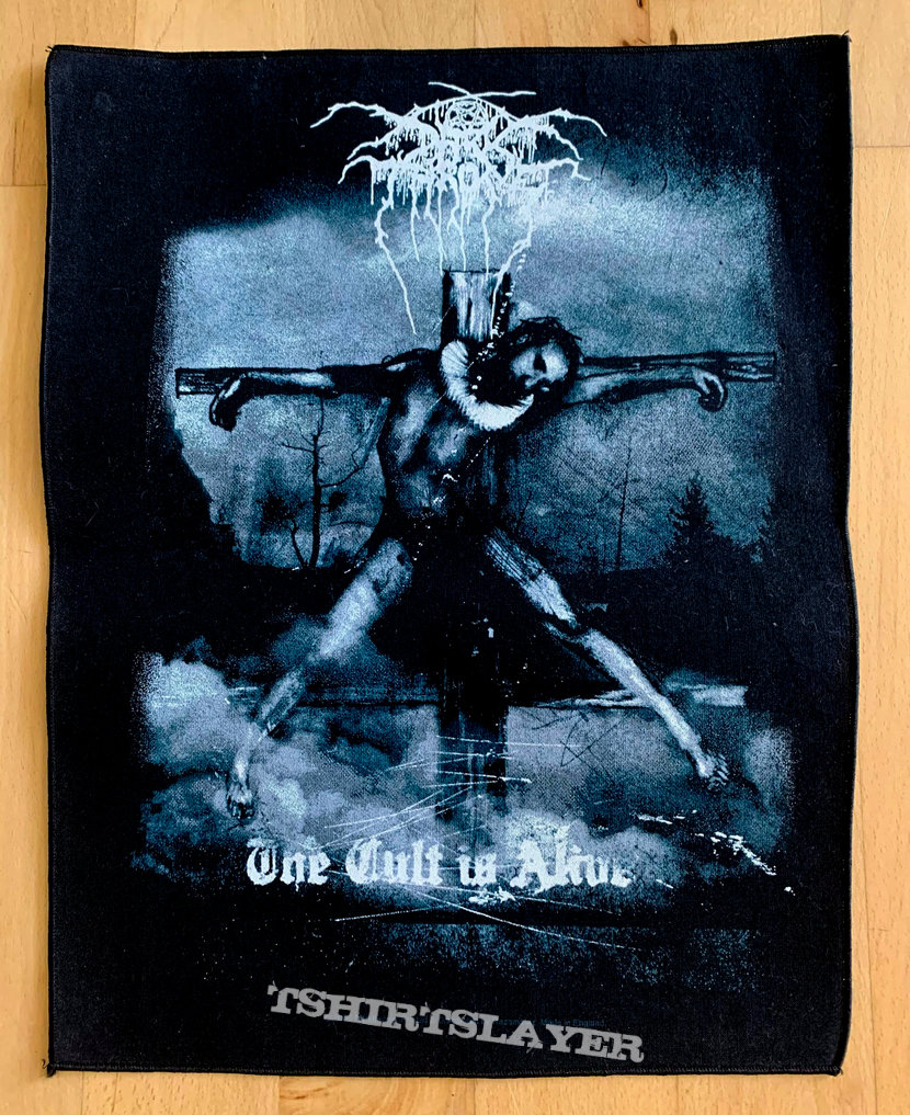 Dark Throne &quot;The Cult Is Alive&quot; back patch