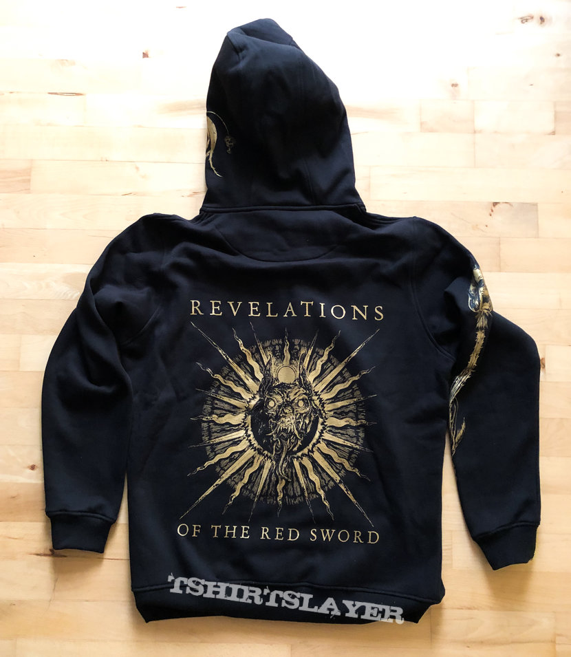 Svartidauði &quot;Revelations Of The Red Sword&quot; zip hoodie xl