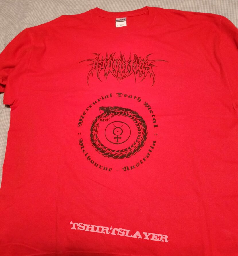 Ignivomous "Mercurial Death Metal" Official (2010) Red TS for S*A*L*E Ignivomous "Mercurial Death Metal" Official (2010) Red TS for S*A*L*E
