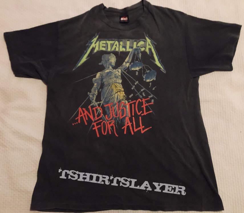 Original Metallica And justice for all shirt | TShirtSlayer TShirt and  BattleJacket Gallery