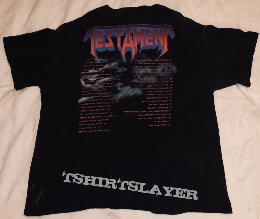 Testament 1990 US tour shirt
