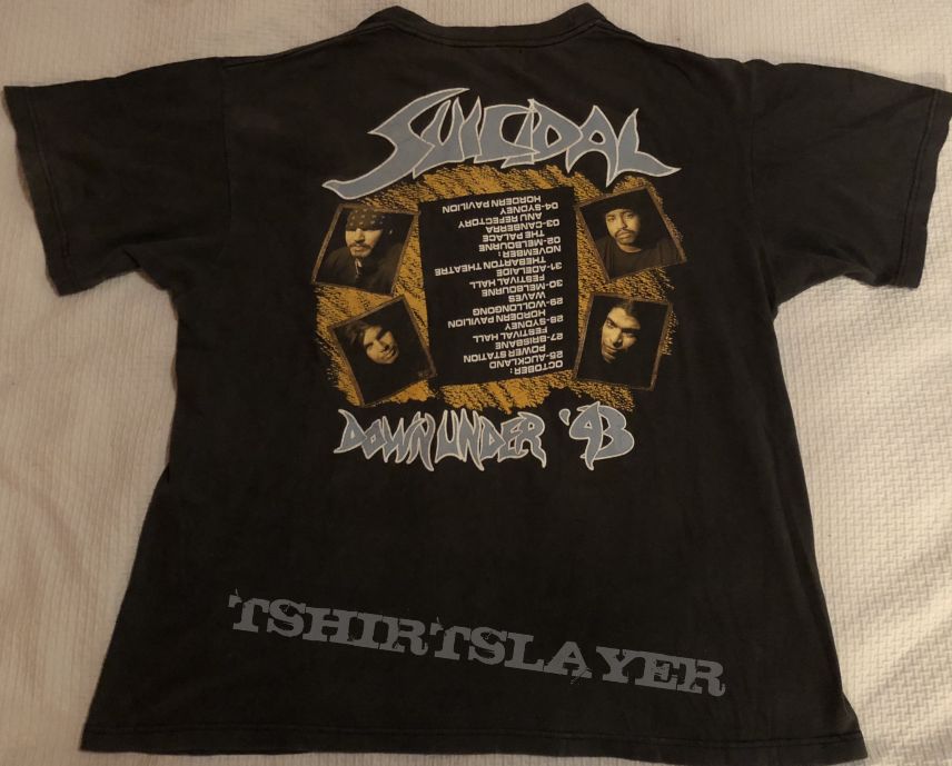 OG Suicidal Tendencies Australian tour shirt 1993