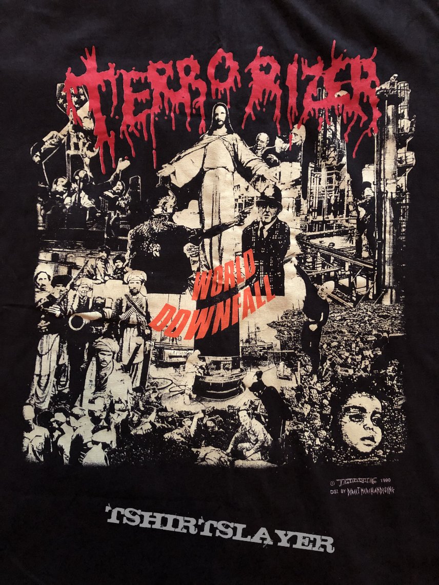 Original Terrorizer World downfall shirt