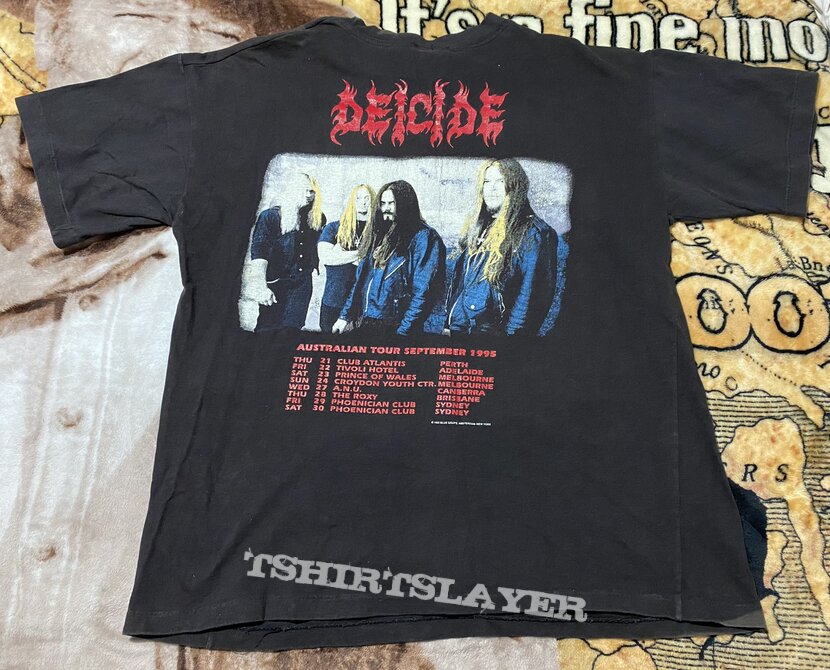 Deicide *Once Upon The Cross* Australian tour