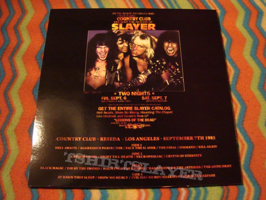 Slayer - Live 1985 Country Club L.A &quot;Jeff Awaits&quot;