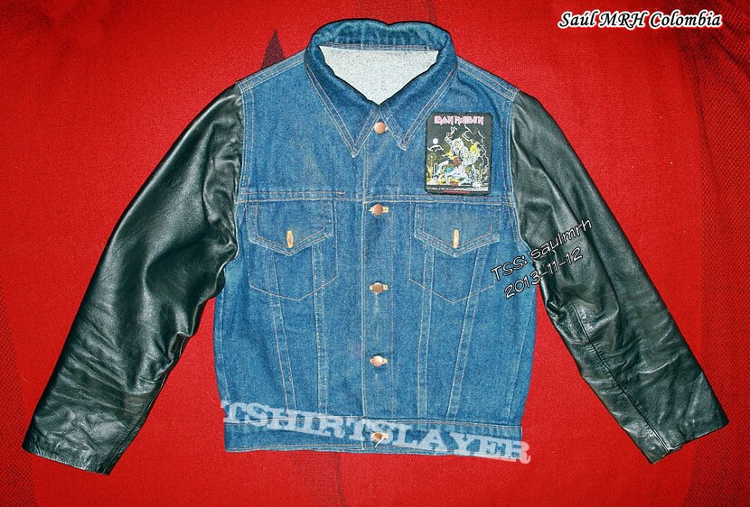 Iron Maiden Colombian Old School Battle Jacket