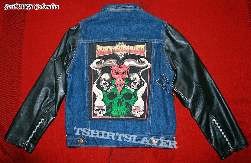Iron Maiden Colombian Old School Battle Jacket