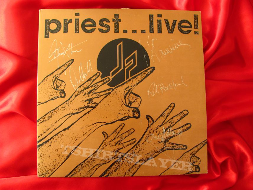 Judas Priest- Priest...Live! signed by all 5 band members