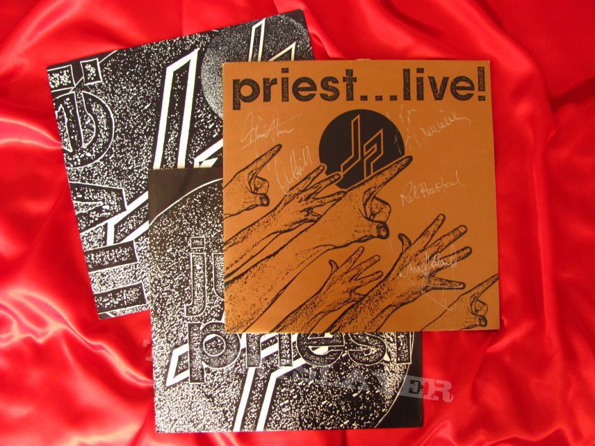 Judas Priest- Priest...Live! signed by all 5 band members