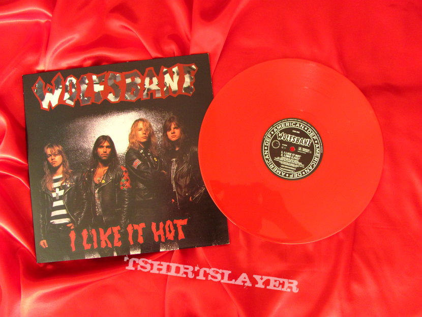 Wolfsbane- I Like It Hot 12&quot; Limited Edition gatefold red vinyl